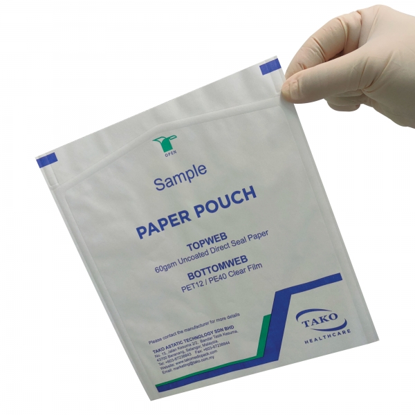 Uncoated Medical Grade Paper Pouch / Roll